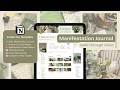 Free Manifestation Journal Notion Template | Aesthetic walk-through video, Goals, vision board