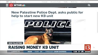 Raising money for K9 Unit