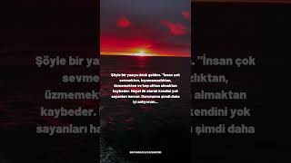 Hayat Ilk Önce Kendini Yok Sayanları Harcar... Ilıbirbakış Iramamak