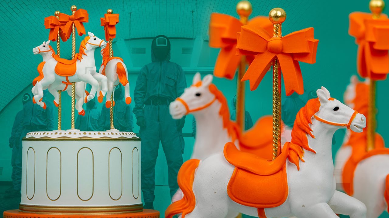 Squid Game Carousel Music Box | Cinereplicas