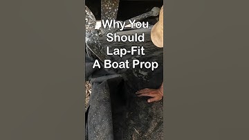 Great Loop Prep: Lap-Fitting A Boat Prop! ⛴️ #boatlife #greatloop #boatmaintenance