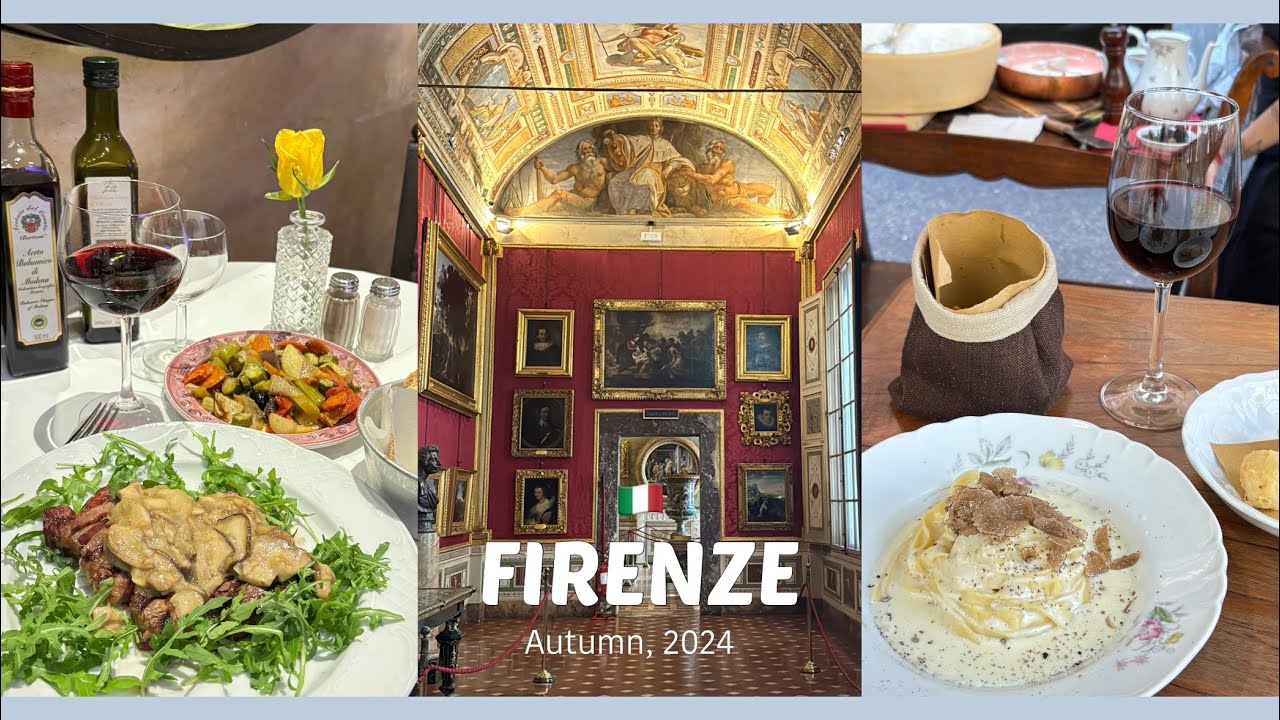 [Vlog] 나혼자 피렌체여행 Ep.5 🇮🇹 | 피렌체 맛집 최종본 ꕤ*.° 나만의 피렌체 또또또간집 대공개 | 미식의 도시 피렌체에서 하루에 7끼 먹는 먹방 모음집