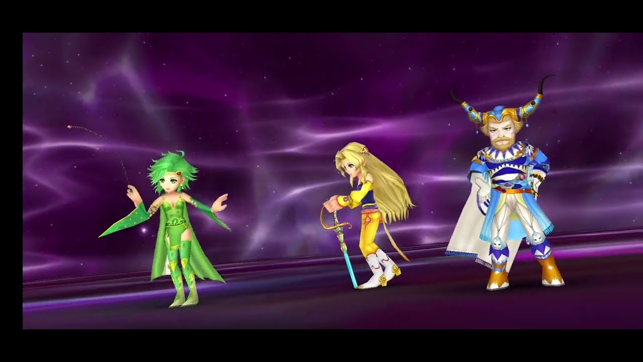 [DFFOO]クリスタルクエスト リディア・セリス・ゼザ