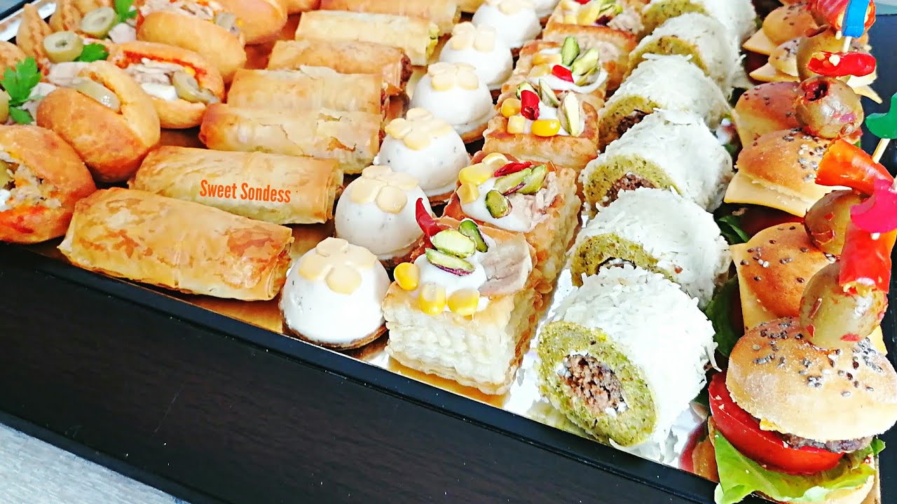 تشكيلة مملحات راقية و احترافية بكل سهولة ابهرى بها ضيوفك