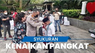 Naik Pangkat Jadi Kombes Pol, Kabid Humas Polda Banten Syukuran Bersama Awak Media dan Anak Yatim