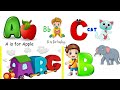 A for apple  abcd  phonics song  a for apple b for ball c for cat abc song  abcd alphabetsong