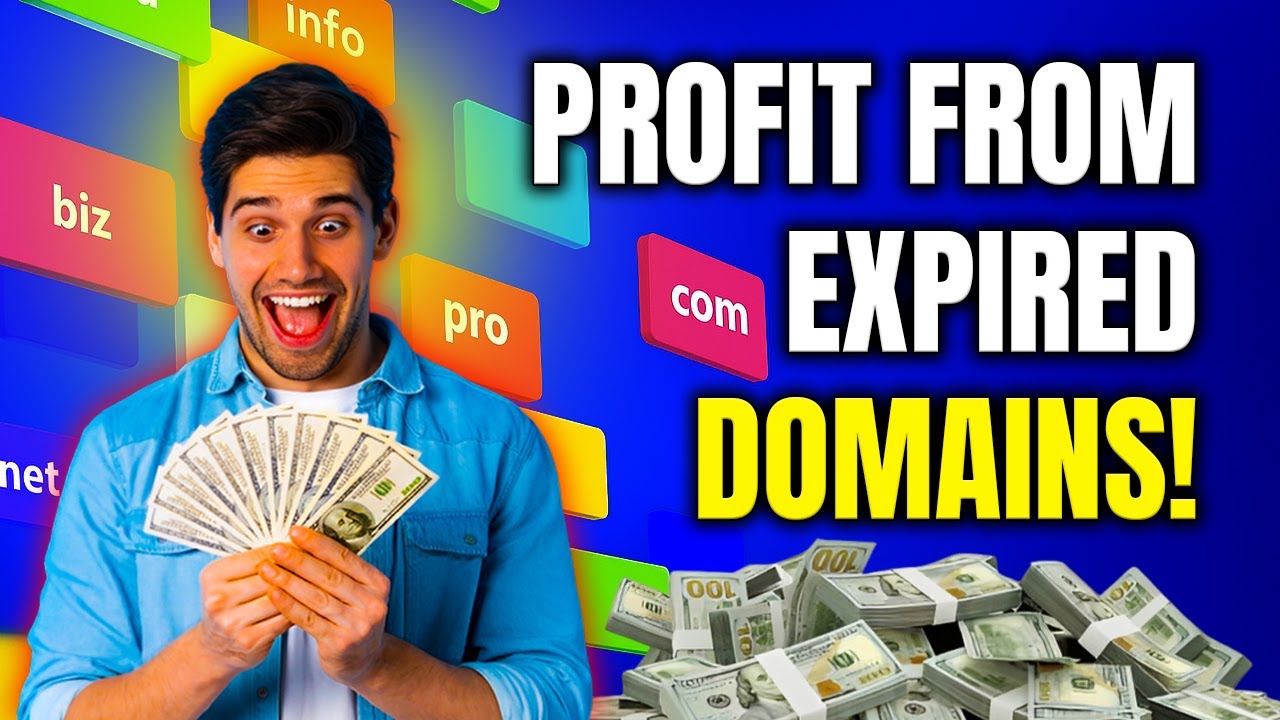 Make Money From Expired Domain Names (Beginner Friendly Method) - YouTube