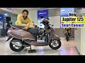 Tvs jupiter 125 e20 smart connect latest 2024 model price  mileage new features full review