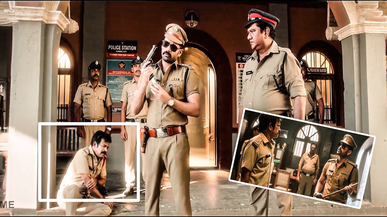 Brahmaji And Ram Pothineni Tollywood Funny Police Station Scene | Telugu Movie Scene | @Filmetelugu