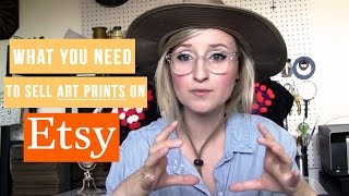 What you need to sell art prints on Etsy! (US)