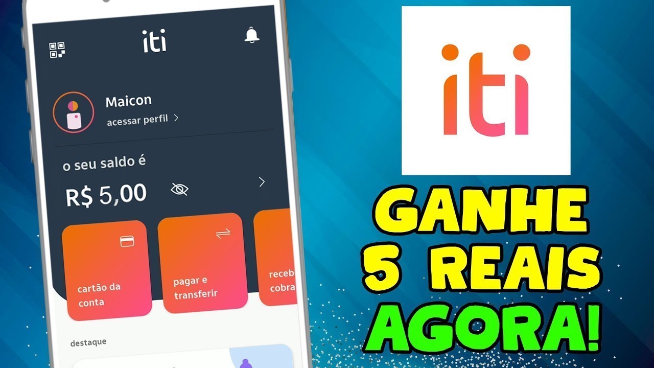 GANHE R$5,00 TODA SEMANA COM ESSE APP | Iti Itaú Missão 4 (Maio)