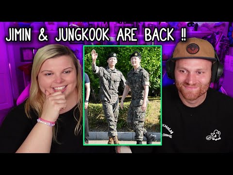 Jimin·jungkook(bts), "discharged From The Military Live Reaction