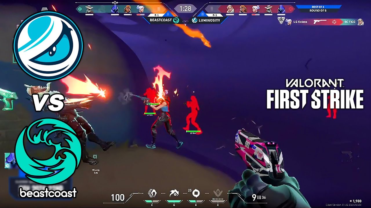 Luminosity VS Beastcoast - MATCH HIGHLIGHTS - VALORANT First Strike (Quarterfinals)