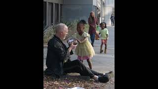 Kids Show Kindness to a Homeless Man ❤️