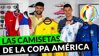 LAS CAMISETAS de la COPA AMÉRICA