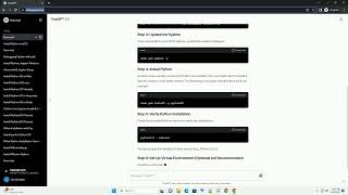 how to install python in ec2 instance
