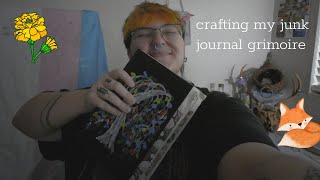a chaotic guide to art magic while I craft my junk journal grimoire
