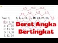Deret angka bertingkat