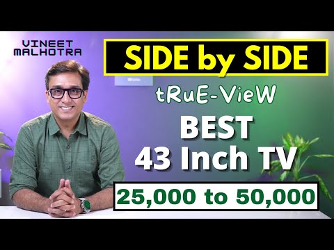 Best 43 Inch 4K TV in India 2022 ? Side by Side Comparison ⚡ Best TV in India 2022