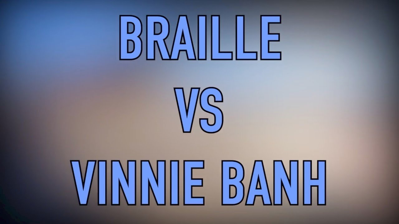BRAILLE VS VINNIE BANH : FULL PARK GAME OF SKATE