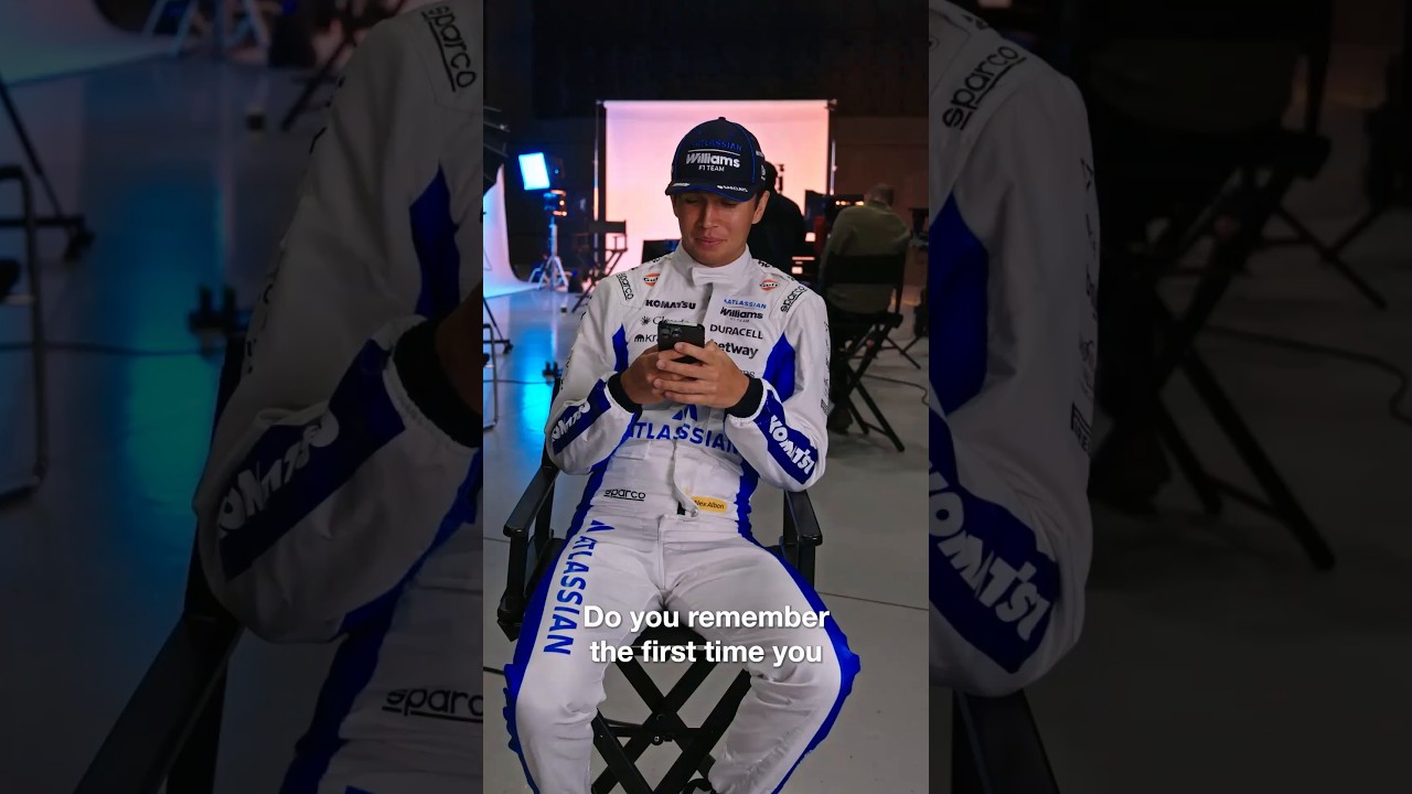 Alex Albon with Gulf's Quick-fire Questions #GulfOil #AtlassianWilliamsF1 #AlexAlbon