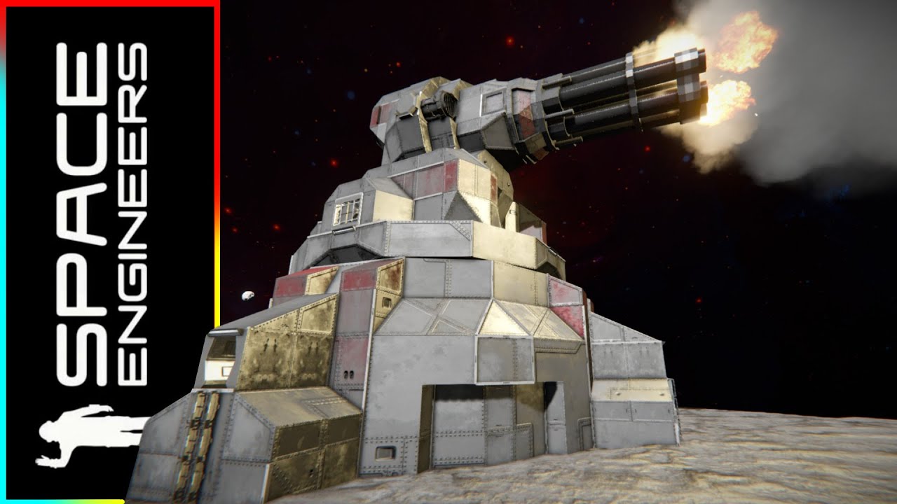 The REM Gatling Turret! - Space Engineers