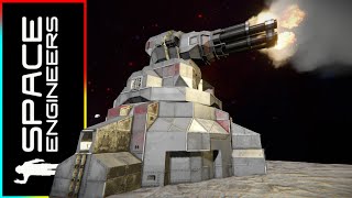 The REM Gatling Turret! - Space Engineers