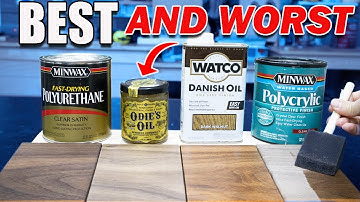The only finish woodworkers need