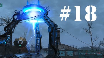 Fallout 4 Walkthrough Gameplay Part 18 -  Building A Teleporter (PS4)