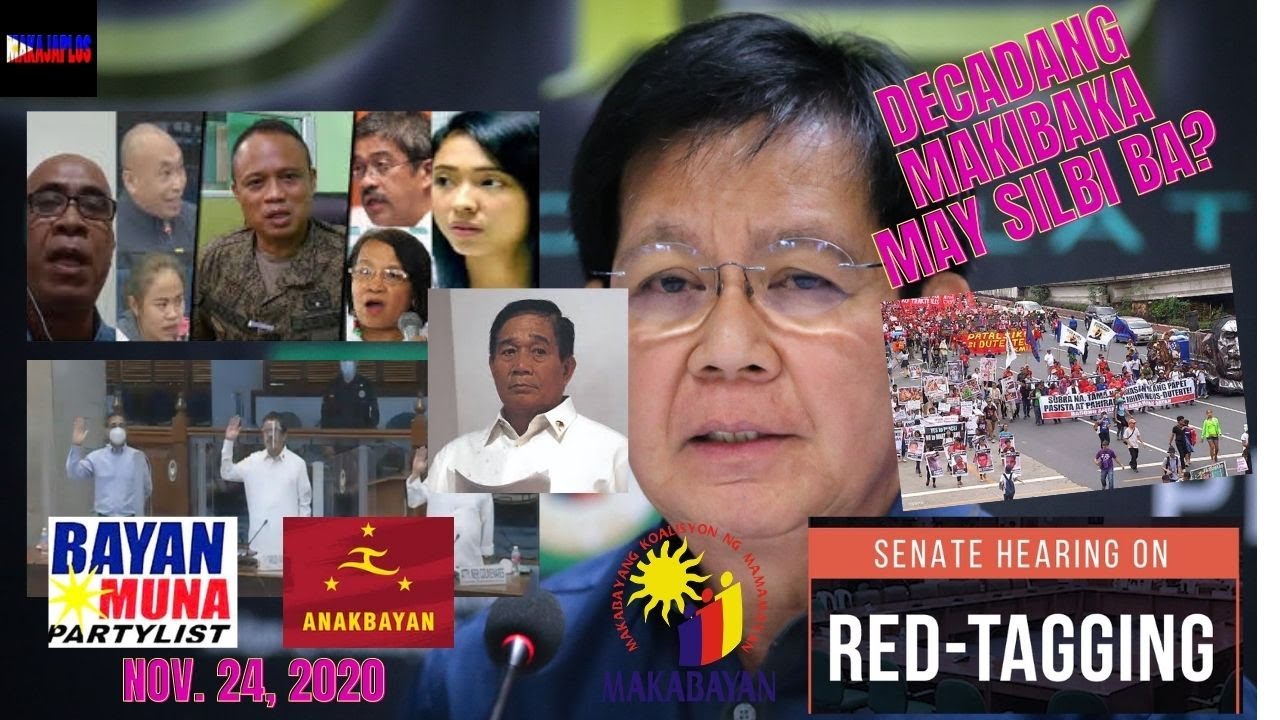 SENATE Hearing  on RED@TAGGING November 24, 2020