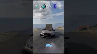 POWER TEST OF DIFFERENT CARS IN BEAMNG DRIVE #shortvideo #automobile #beamngdrive #beamngexperiments