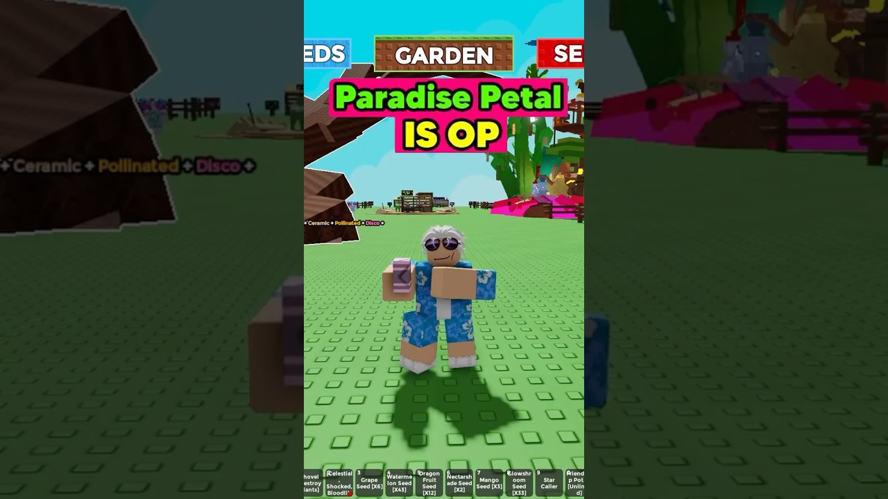 THE PARADISALE SEED IS OP In Grow A Garden 
