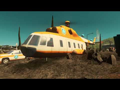 The disaster response unit are here!! cities skylines xbox edition