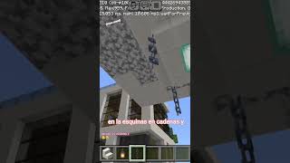 tutorial de como hacer un farol para tu casa en Minecraft #yosoydelos7mil #katseye #blackpink
