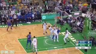 Boston Celtics Defensive Highlights vs New York Knicks (10\/24\/2017)