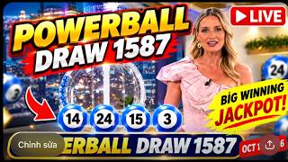 Powerball Results Draw 1587 / 15/10/2026/ The Lott