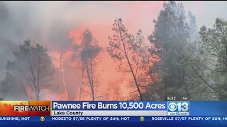 Cal Fire Crews Say They're Gaining Ground On Pawnee Fire