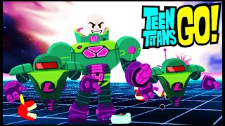 Teen Titans Go Figure Lex Luthor, Superman, Joker, Batman Beyond (TEEN TITANS GO GAME)