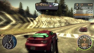 Need for Speed Most Wanted Sprint Chase & Bristol on AI mode