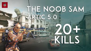 The Noob Sam | Call of duty | Frontline | 20 + kills | Sniper only screenshot 3