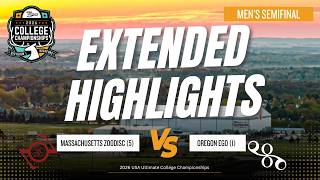 2026 Men's Semifinal EXTENDED HIGHLIGHTS: Massachusetts (5) vs. Oregon (1)