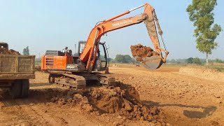 Super Work of Tata Poclain | Mud Loading in Trolley | Good Work By Operator | Poclain Video