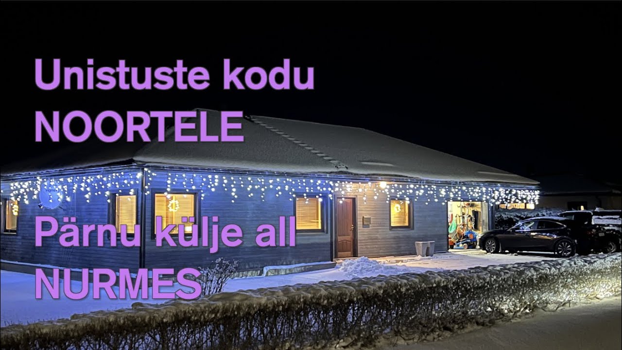 Hubane kodu Nurme külas, Tori vald, Pärnumaa