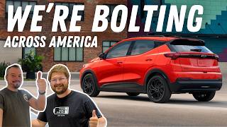 Starting Now: We're Driving A 2027 Chevy Bolt EV Across America Only Using IONNA Charging Stations