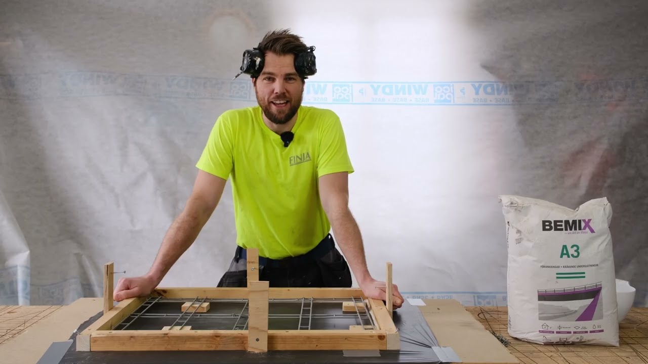 DIY Bänkskivor i betong - del 1