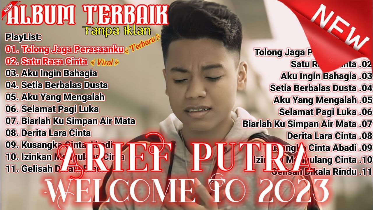 KUMPULAN LAGU SLOWROCK TERBARU 2022 ARIEF PUTRA - SATU RASA CINTA || TANPA IKLAN