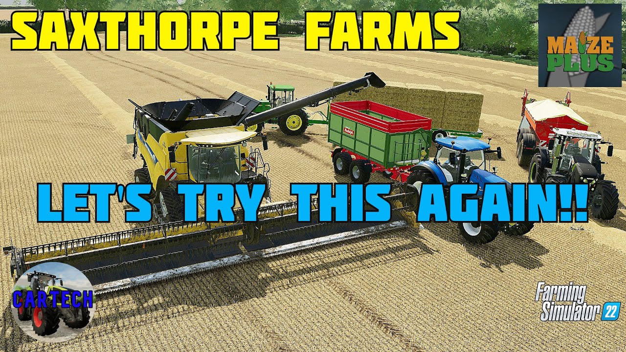 *NEW SERIES* STARTING A FRESH - SAXTHORPE FARMS - Ep 1 - FS22