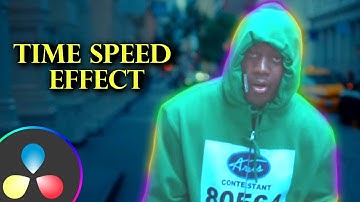 Time Speed Effect in Davinci Resolve 18 | Tutorial