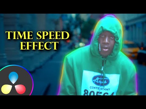 Time Speed Effect in Davinci Resolve 18 | Tutorial