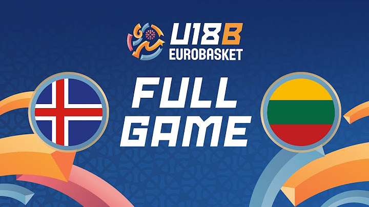 Group Phase | Iceland v Lithuania | Full Baskteball Game | FIBA U18 Women's EuroBasket 2025 Div. B